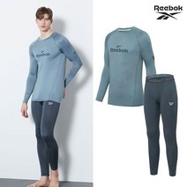 [리복] 에어텐션 기모 웜에어 상하의 2종 GR+GR.GY 남성 최신상