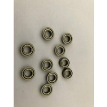베어링 유니트베어링 니들베어링 특수베어링툭수베어링 10pcs f692zz f693zz f694zz f695zz f696zz f697zz f698zz f699zz 플랜지 볼 금속, f696zz 6x15x5mm, 05 F696ZZ   6x15x5mm
