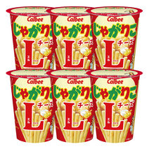 칼비 쟈가리코 치즈맛 66g x6개, 6개
