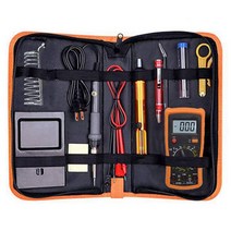 Thermostatic Soldering Iron Repair Tool 19 In 1 Set 60W Adjustable Soldering Iron Set (US Plug), 한개옵션0, 한개옵션0