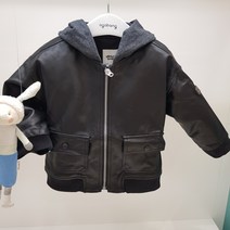 아가방 50% 봄 베이비페어! 후드가 있는 점퍼식 쟈켓 멋있구나 멋져 점퍼 부드러운 인조가죽 점퍼 찐 멋진 유아 외출복! 가디건 보다 쫌더 센스있게 가죽쟈켓! 아동사이즈 업