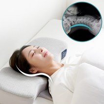 바치고 경추베개, 그레이, 1개