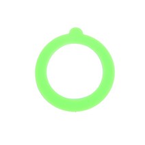 고무바킹 고무링 부싱 와셔 5pcs 실리콘 항아리 가스켓 식품 storege 항아리 씰, 초록