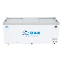 대용량 편의점 마트 업소용 참치 냉동식품 아이스크림 냉동고, 1.8 미터 2 도어