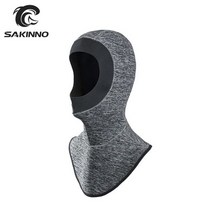 네오프렌 스쿠버 다이빙 후드 2mm 잠수복 다이빙 캡 남성 여성 턱받이 다이빙 후드 따뜻한 내구성 신축성 스노클 서핑 항해 용, knn-013c, 한 사이즈