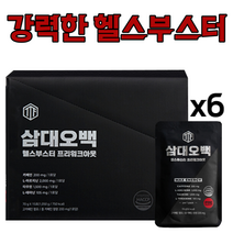 뉴트리커먼 삼대오백 헬스 부스터 국내 제조 에너지 음료, 6개 (90포)