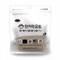 친환경 지점토 이야코 소프트 유토 200g 곡물 천연 점토 촉감놀이