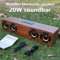 자작스피커 우드 나무 인테리어 블루투스 스피커 휴대용 무선 서브우퍼 시계 soundbox 홈 컴퓨터 echo wall soundbar hifi 스테레오 tf aux u disk, m5c 블랙