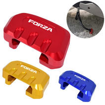 올뉴 포르자300 메인스탠드클립 삼바리튜닝 발판 FORZA 로고 각인, 블랙