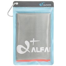 정품 스포츠 운동 피트니스 헬스 클럽 요가 필라테스 여행 캠핑 및 기타등등을 위한 Alfamo 쿨링타올 블랙, 33.00