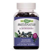 Sambucus Elderberry Gummies Herbal Supplements 60개