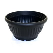 [짱짱마켓] 플라스틱화분 원분재(검정) 분갈이흙 화분 모종