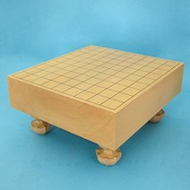 장기 판 말 셋트 일본식 당당한 두께의 쇼기반 홋카이도산 혼가쓰 3치수 발 첨부 한 장판 쇼기반 대나무 일본 직배송