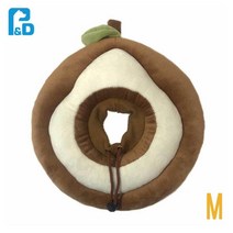 핥는 습관 교정 애견애묘 아보카도 넥카라 M 넥튜브 강아지목보호대 강아지넥칼라