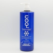 인더스 쏘 쿨샴푸 1000ml 멘톨2배 시원한샴푸 두피쿨링 청량감, 1개