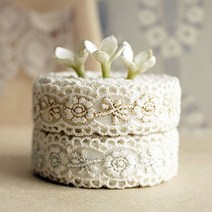 총각원단) 접착레이스]2마-보송장미-2type (1504229) c3, 금사