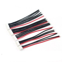 빠데리충전 무선충전 배터리방전 1PCS 10CM 2S 3S 4s 5s 6S 7S 8S 9S 10S1P 밸런스 충전기 케이블 22 AWG, 01 2S