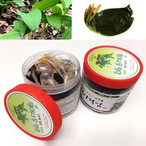 울릉도 자연산 명이나물 약초로 불리우는 명이나물 짱아찌 절임, 명이나물 1kg, 1개