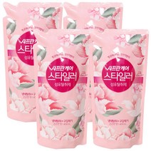 샤프란케어 스타일러 섬유탈취제 은은한 향 리필 400ml, 4개, 은은한향