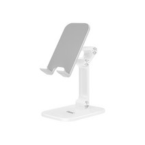크레앙 폴더블 스마트폰 태블릿 거치대 CREHOLDFLD, 화이트(CREHOLDFLD-WT), 1개