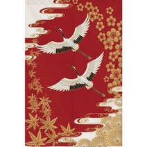 철망 파티션 래핑 칸막이 타공판 가벽 아일랜드식탁 가림막 네트망 공간분리 일본식 도어 커튼 커튼 일본식 간단한 도어 커튼 실내 복도 커튼 발코니 반 차폐 및, 일본식 패턴 3, 폭 75cm x 높이 100cm