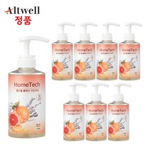 앨트웰 홈테크 주방세제 500ml 8개 자몽향 1종세제, 8개 ( 500ml 8개 )