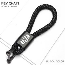 야마하 XSR 700 900 XSR900 2015-2017 XSR700 액세서리 맞춤형 로고 오토바이 손으로 짠 가죽 키 체인 금속, 02 Black