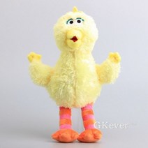 웃는엘모인형 엘모 굿즈 Elmo 세서미 스트리트 애착인형 3 가지 쿠키 몬스터 빅버드 인형 완구 소프트 봉제, BIG BIRD