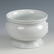 제이엘 백자 고리문 도자기 향로(대) 향꽂이 향홀더 향받침대 장식소품 04596-045965ea