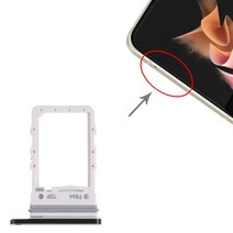 Galaxy Z Flip3 5G SIM 카드 트레이 삼성 SM-F711 용, [01] Original with Black
