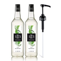 1883 1883 모히토민트시럽 2개 + 1883시럽펌프, 단품