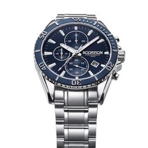 [스콜피온/Amun] 남자 메탈시계 SP3314M-BU