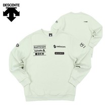 데상트 Descente스위스 스키팀 그래픽 맨투맨 SM321SHT91_LIM