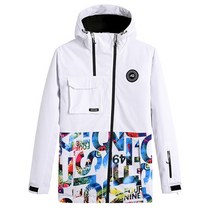 2022년 남자 스노우 보드복 상의 새로운 겨울 여성 남성 야외 스포츠 의류 스키 보드 방수 방풍 따뜻한 재킷 하이킹 코트