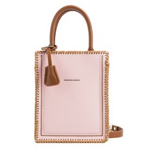 DIY 가방 bag 1389# 위빙 숄더 직접 짜기 발렌타인데이 선물 여자친구 크로스백 뉴타임즈 Z, 핑크 / 핑크색