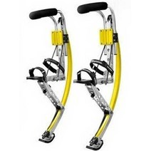 점핑부츠 점핑 신발 성인용 운동 유산소 멀리뛰기, 옐로우 성인 50KG-70KG