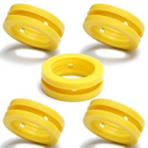윤활 O 링 소다 기계 Co2 실린더 교환 카보네이터 가스켓 5 개 새로운 소다 메이커 및 핑크 실린더 용 가, 01 Yellow