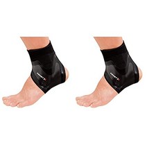 잼스트(ZAMST) 발목 서포터 필미스타 앵클(FILMISTA ANKLE) 축구 풋살 S사이즈 좌우 세트 블랙