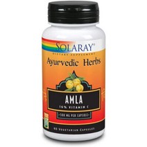 USA 직구 솔라레이 Amla Extract Supplement Ayurvedic 일일섭취량 Herbs 60COUNT 1PACK, 수량, 상세참조