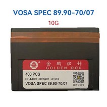 세탁기 수리 부품 호환 12G 뜨개질 바늘 VOSA SPEC 400-89.75 더블 시스템 플랫 편직 기계 예비 부품 64/0, 01 10G 89.90-70 07