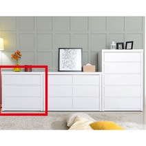 하원가구 더킨 월플렉스 800 오픈 수납장, 오크그레이