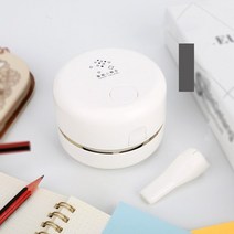 미니 진공 청소기 책상 휴대용 데스크탑 클리너 학교 교실 사무실 키보드, [03] WHITE