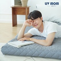 리브맘 7존 누빔 매트리스 토퍼 7cm 멀티싱글, 01.퀼팅차콜, 01.퀼팅차콜