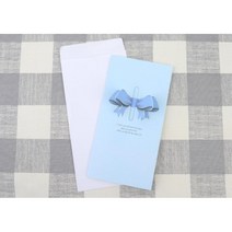 축하 감사 기념 어버이날 편지 카드 5개 손글씨 감사카드 메시지카드 돌출 땡큐 돌출형 생신 선물 카드봉투, 리본 - 핑크