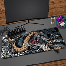 게임패드 조이스틱 컨트롤러 pc게임패드 대형 게임 마우스 패드 중국 용 액세서리 HD 인쇄 사무실 컴퓨, 06 1200x500x3mm, 02 SBC-2