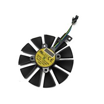 ASUS Strix GTX 1060 OC 용 그래픽 카드 쿨러 팬 RX 480 T129215SU 87MM, 02 5Pin