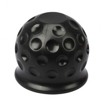 가로바 Tow Ball 간단한 사용 내마모성 4 색 범용 50mm 견인 막대 볼 커버 세차 액세서리 자동차, 01  Black, 1개