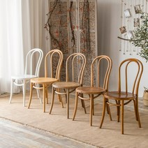 비엔나 토넷 체어 PAGED THONET No14 곡목 비스트로 스타벅스 윈저 의자, 08.월넛 등나무 매트