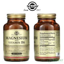 [솔가] 마그네슘&비타민B6 250정 실리카 이산화규소 글리세린 식물성 Magnesium
