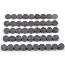 9.48mm 오토바이 엔진 부품 조정 가능 밸브 가스켓 패드 심 완료 키트 캠 5 개 혼다 스즈키 야마하 가와사키용, 12 valve 1.475 to 1.675